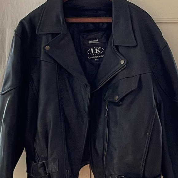 Leather King Other - Men's Leather King Motorcycle Jacket Size 52